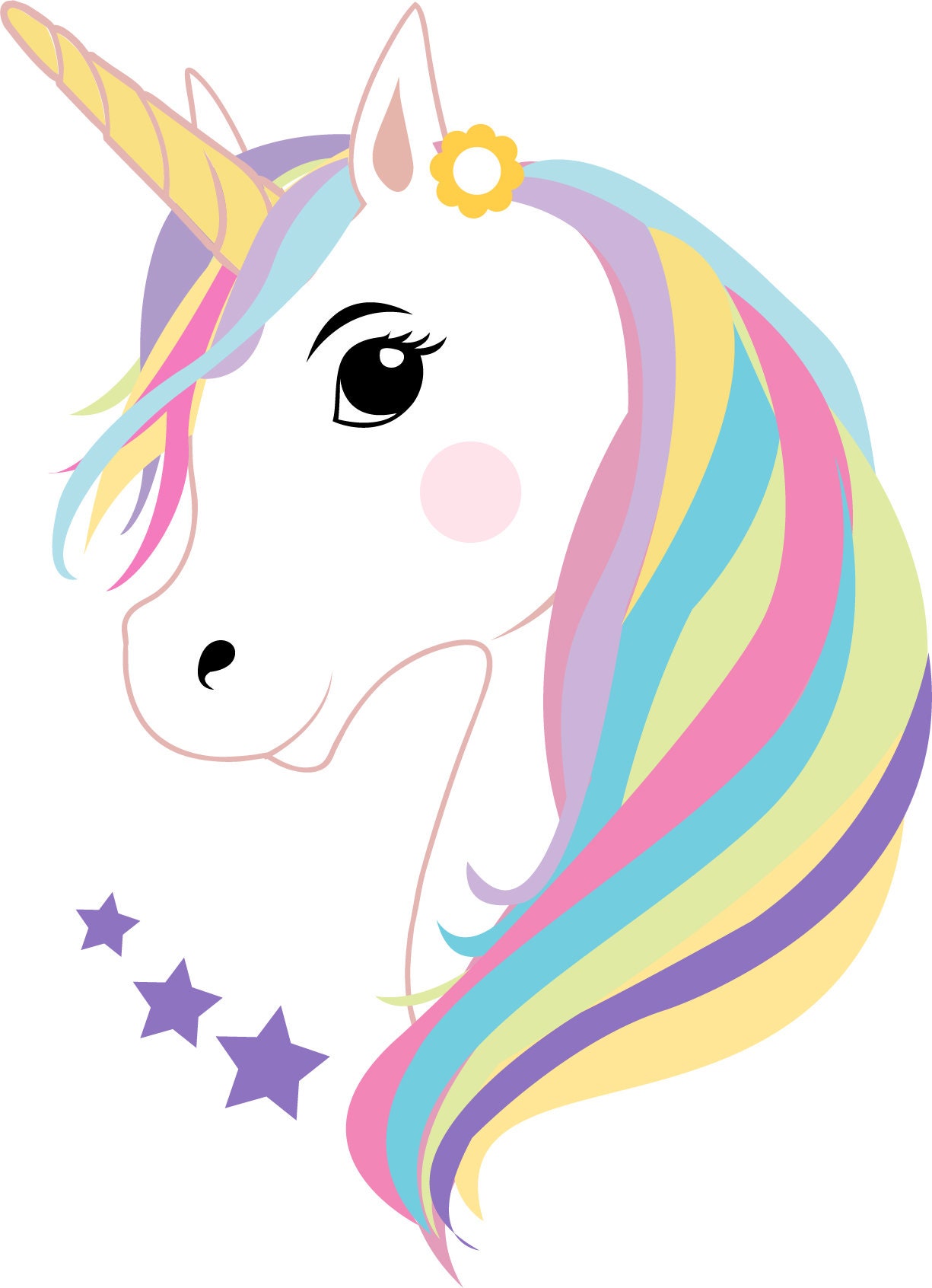 Einhorn Svg Einhorn Kopf Svg Eyelashes Svg Horn Svg Etsy | My XXX Hot Girl