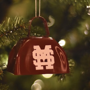Mississippi State University Custom Cowbell Ornament