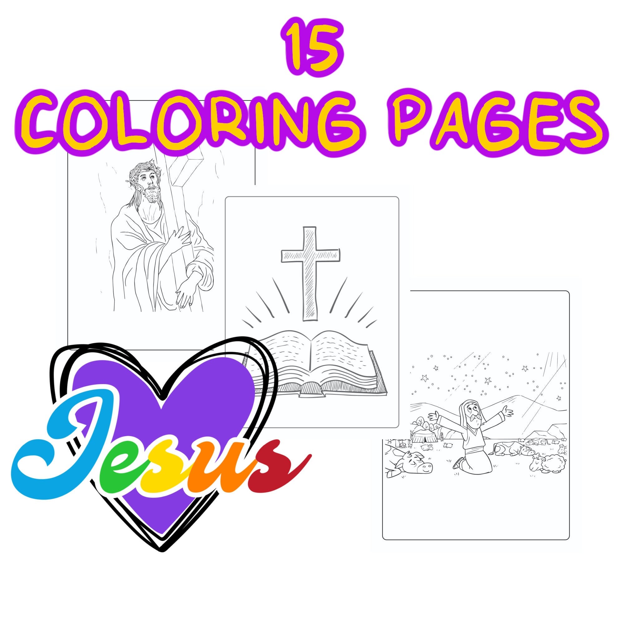 coloring pages sunday school preschool