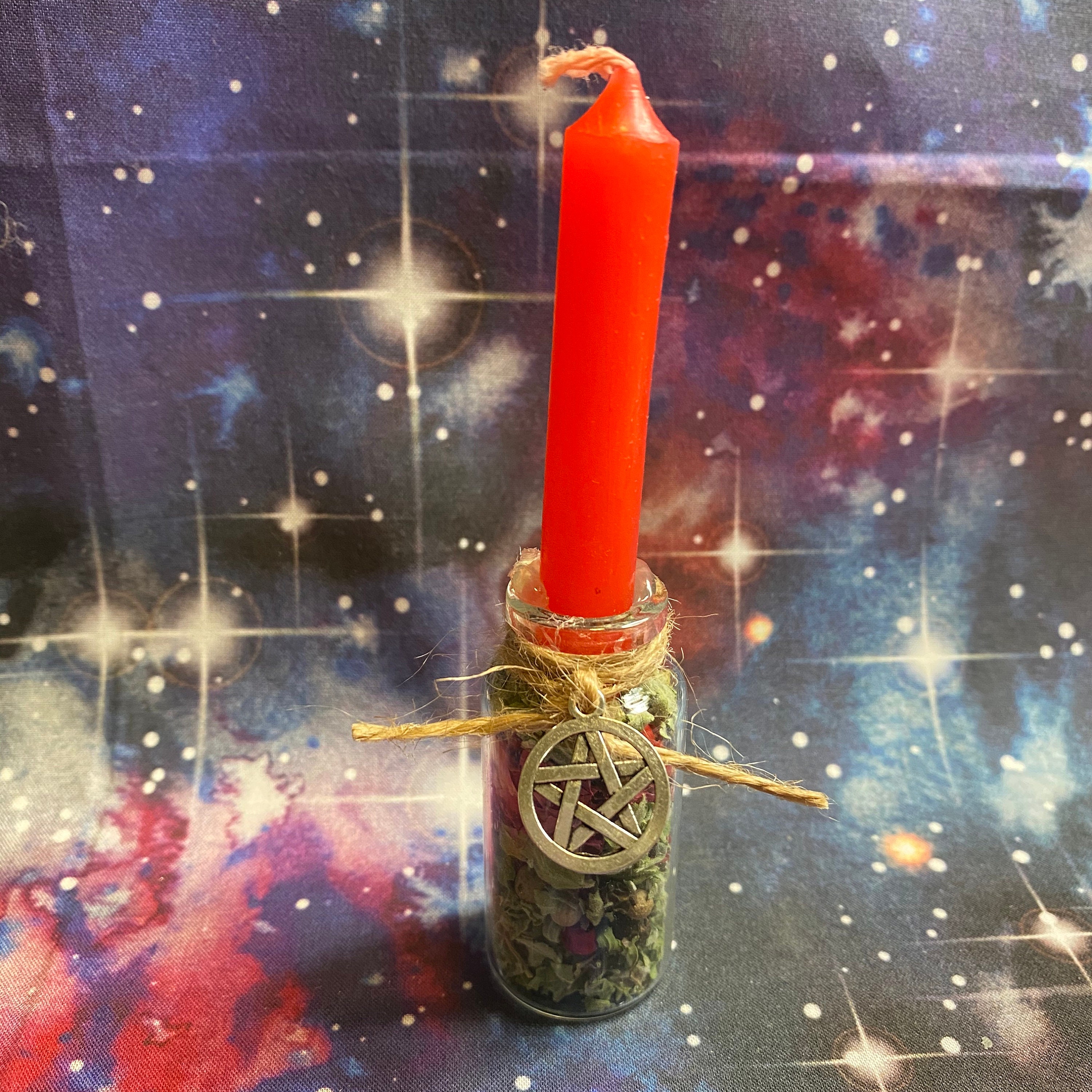 Fertility Spell Kit – Votive Candle & Bath Magic, Handmade By A Witch (Wicca)