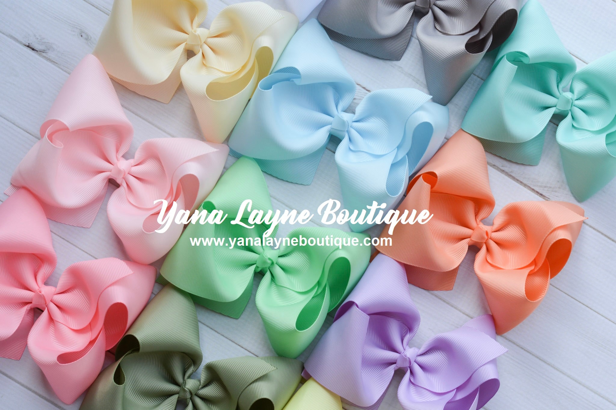 52pcs 4 Inch Hair Bow, Toddler Hair Bows, Ribbon Hair Bows, Ribbon Bow ...