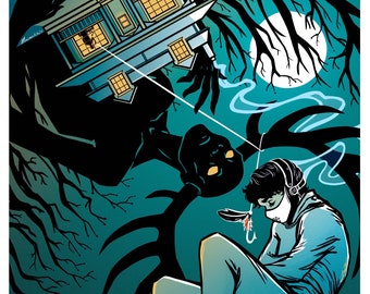 Póster de la serie Palacio de la Memoria de Hannibal de Miasmatik