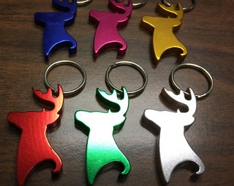 Stag Head Keychains (Bottle Opener)