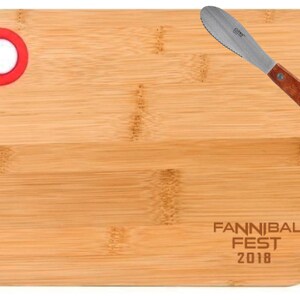 Cutting Board with Cheese Knife
