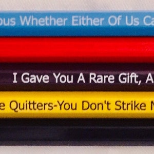 HANNIBAL QUOTES Stifte Set #2