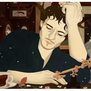 Annibale / FannibalFest 2018 Serie 4 x 6 PostCard di Beatricenius