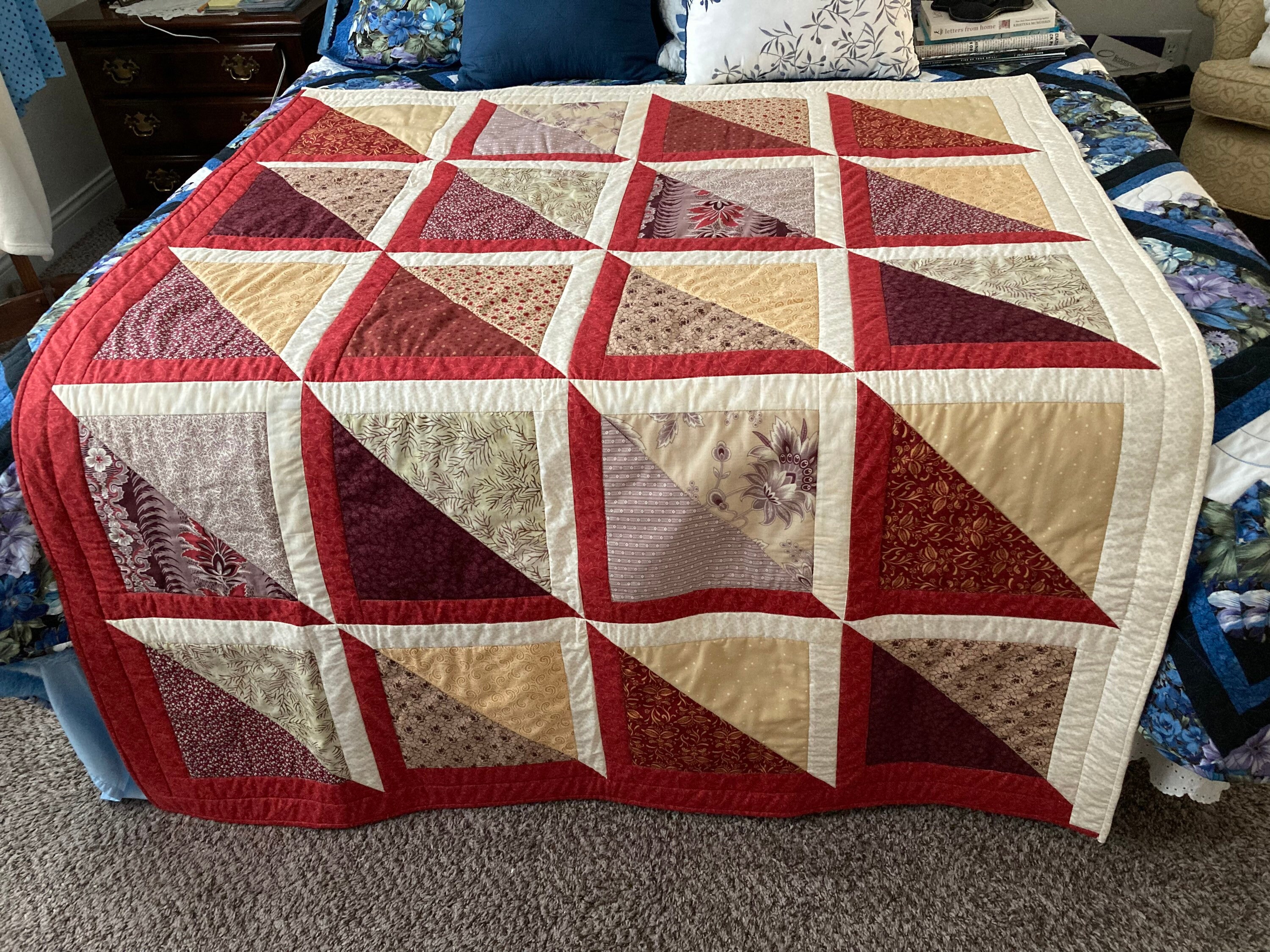 小手鞠さま確認用になります。アンティークキルト窓枠フレームリバーシブル·͜· ♡ Attic windows quilt - Etsy 日本 小手鞠さま確認用になります