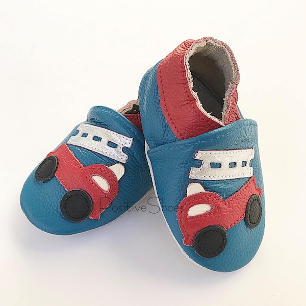 Baby Soft Leather Shoes Infant Moccasin  Baby Boy Soft Sole Shoes Toddler First Walker Baby Slippers