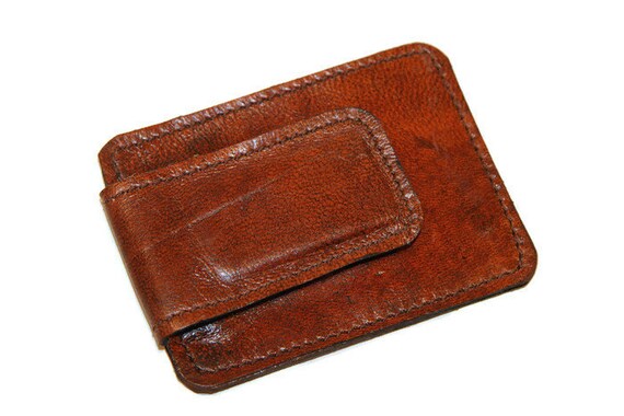 ❤ Slim Minimalist Wallet Men Money Clip Credit Card Holder Black Red Front Pocke