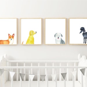 Dog Design - Nursery & Bedroom Art
