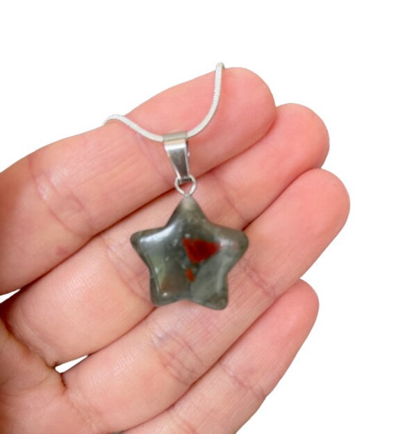 Heliotrope stone jewelry clearance