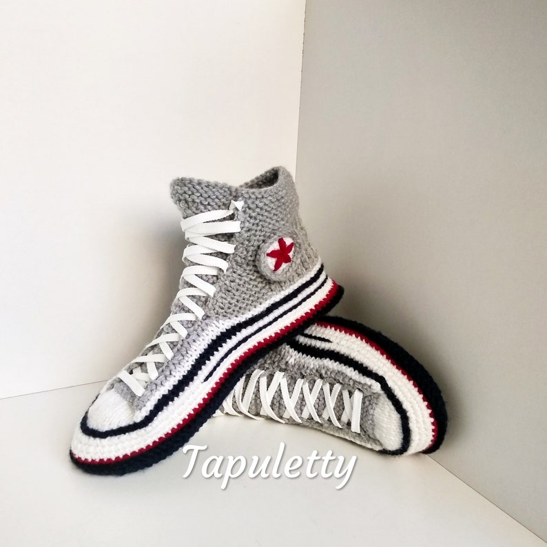 knitted converse sneakers