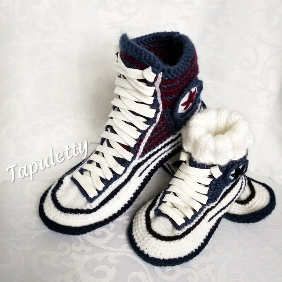Häkeln Converse Stiefel häkeln Hausschuhe Geschenk Set für Vater und mich gestrickte Converse Sneakers Winter gestrickte Hausschuhe gestrickte Häkeln Converse Stiefel häkeln Hausschuhe Geschenk Set für Vater und mich gestrickte Converse Sneakers Winter gestrickte Hausschuhe gestrickte