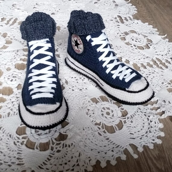 laurence knitted slipper boots