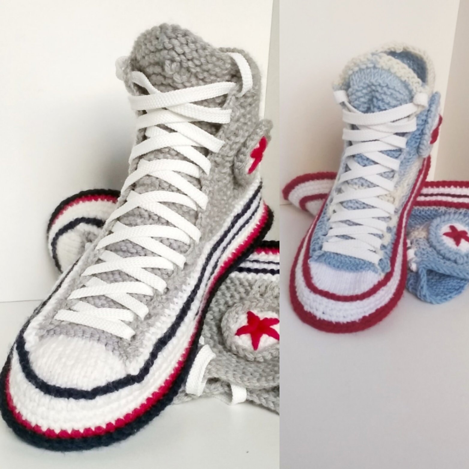 knitted converse