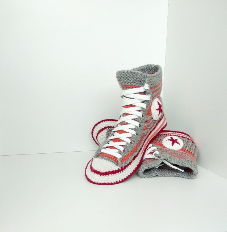 slippers that look like converse shoes