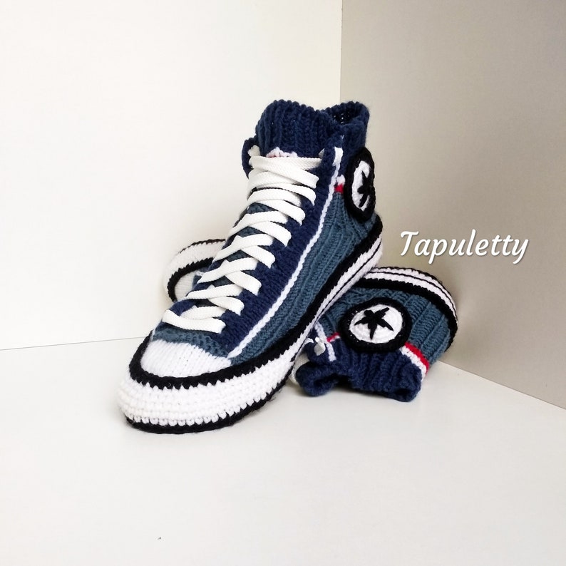 slippers that look like converse shoes