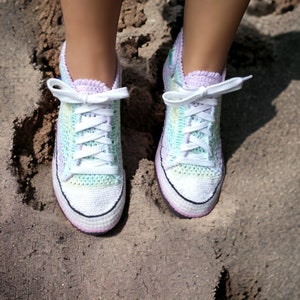 Sunny Days Crochet Shoes: Stylish Handmade Footwear for Summer