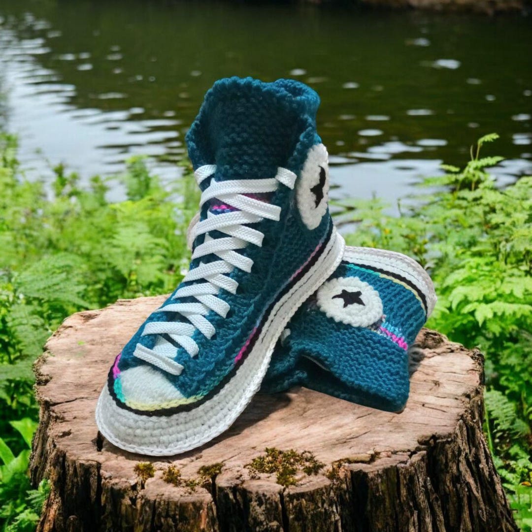 Pantuflas de crochet únicas para ella: mantén tus pies calentitos