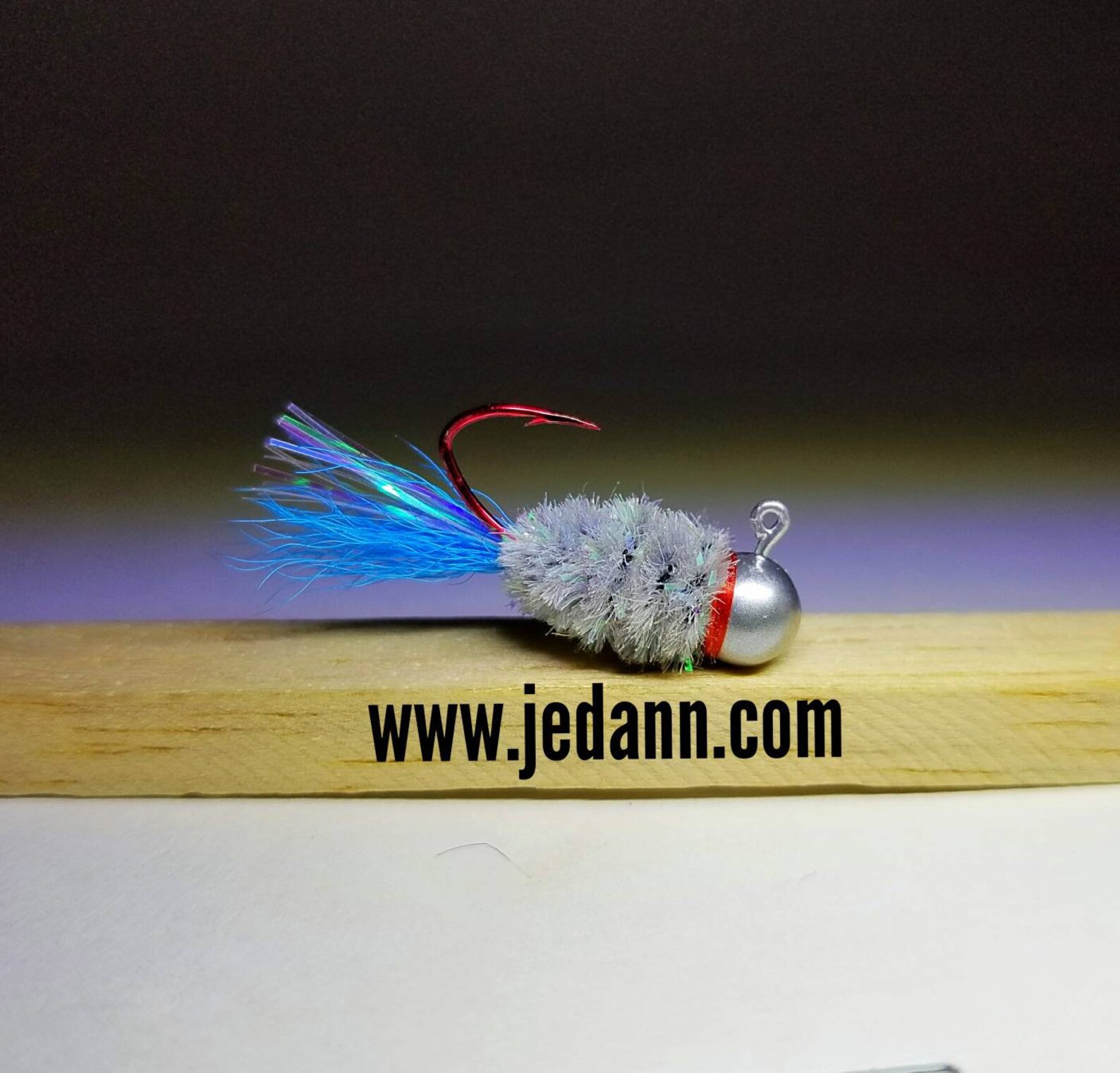 3pack UV Glow Hair Jig Crappie Bass Bluegill Bream Etsy