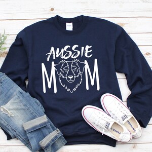 Australian Shepherd Mom - Cadeau voor Aussie Mom - Aussie Shepherd Sweatshirt - Dog Sweatshirts - Meerdere maten - Meerdere kleuren