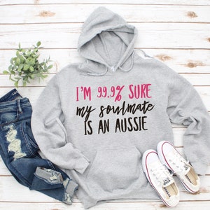 Aussie Hoodie - Dog Australian Shepherd Hoodie - Dog Hoodie - Dog Gifts - Aussie Gifts - Shepherd Gifts - Multiple Sizes - Multiple Colors