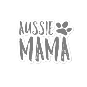 Australian Shepherd Sticker - Red Merle Australian Shepherd Stickers - Aussie Sticker - Dog Stickers - Bubble-free stickers