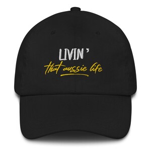 Livin, dass Aussie Leben Hut - Australian Shepherd Geschenke - Schäferhund Mama - Aussie Mom - Australian Shepherds - Australian Shepherd Mom