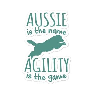 Australian Shepherd Sticker - Shepherd Gifts - Aussie Mom - Aussie Dog - Aussie Sticker - Dog Stickers - Bubble-free stickers