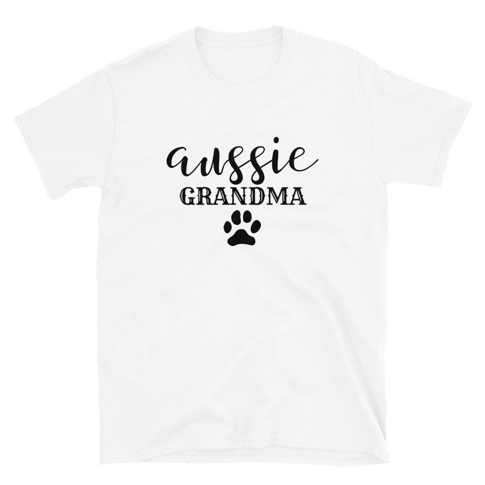 Aussie Grandma Shepherd Gifts Aussie Dog Funny Aussie Apparel Aussie