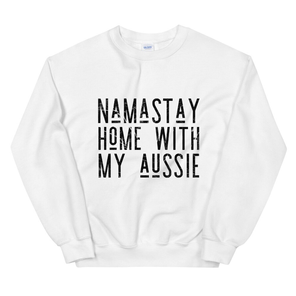 Australian Shepherd Aussie Knitting Sweatshirt
