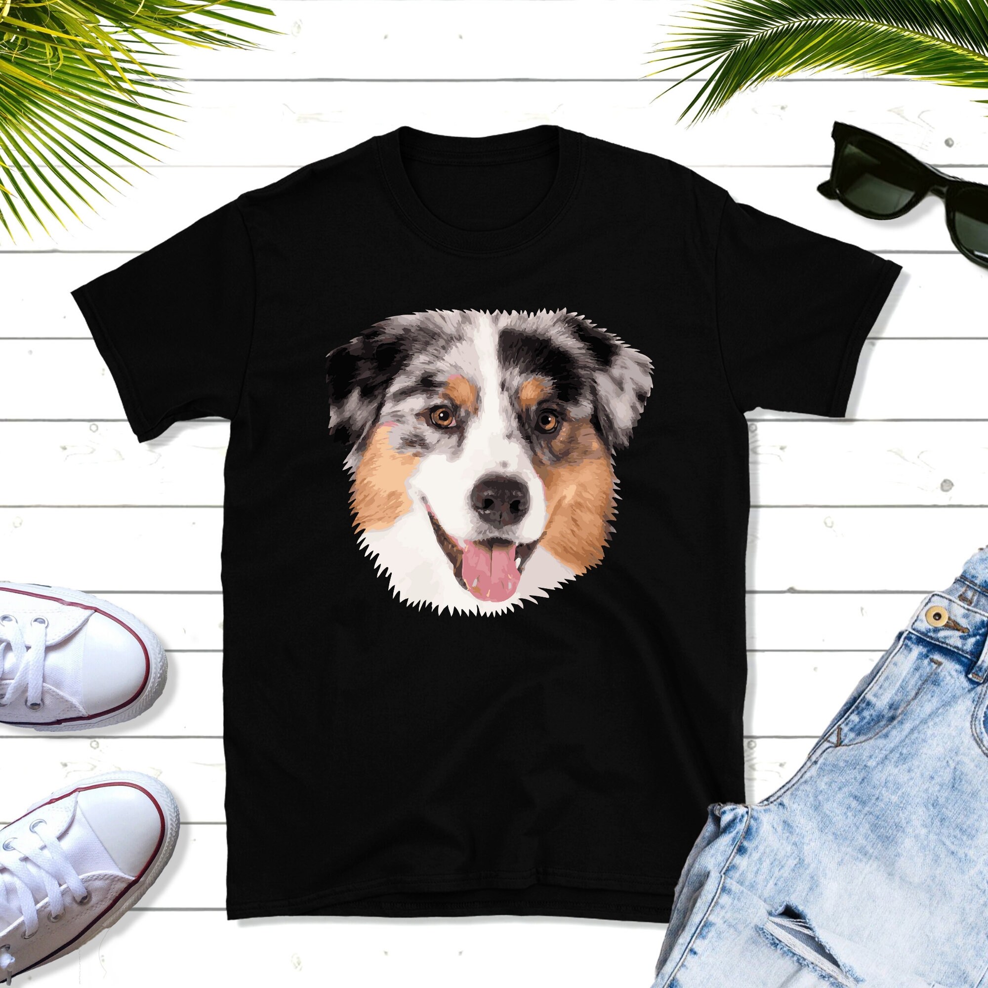 Dog Australian Shepherd Aussie Dog Mom Aussie Mom Multiple Sizes Aussie