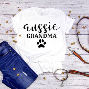 Aussie nonna - pastore regali - aussie cane - divertente Aussie Apparel - Aussie Lover Gift - Pastore Australiano - Cane Amante Camicia