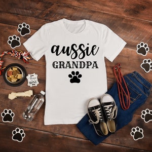 Aussie Nonno - Pastore Doni Pastore - Aussie Dog - Divertente Aussie Apparel - Aussie Lover Gift - Pastore Australiano - Cane Amante Camicia