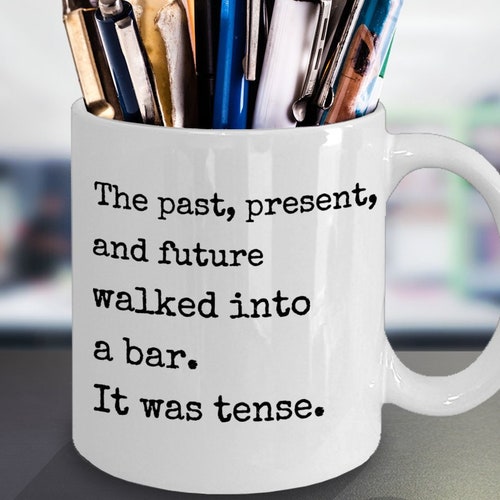 Grammar Gift Funny Grammar Mug Teacher Gift English Teacher Etsy