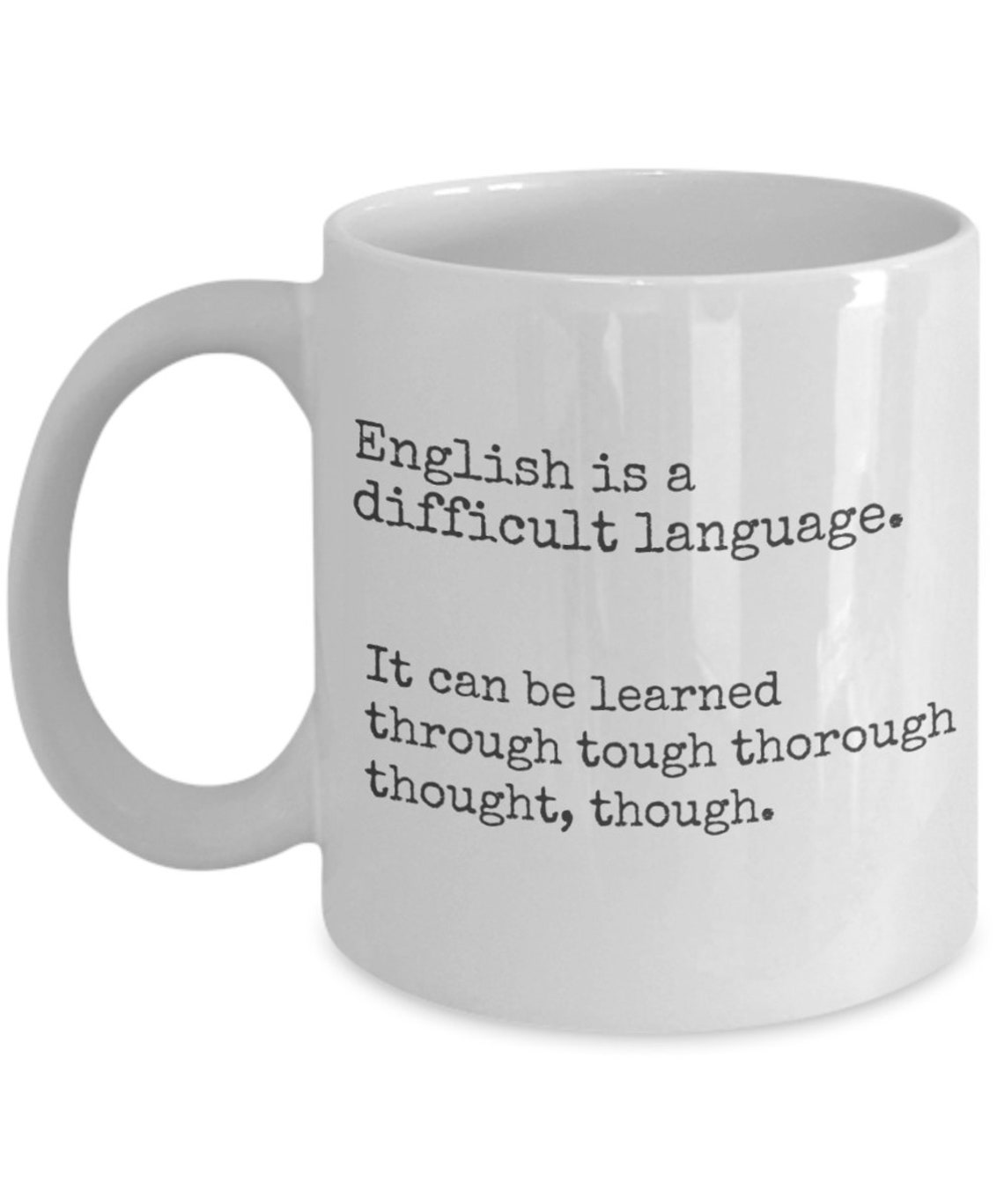 Grammar Geek Gift Grammar Police Mug Funny English Language Etsy