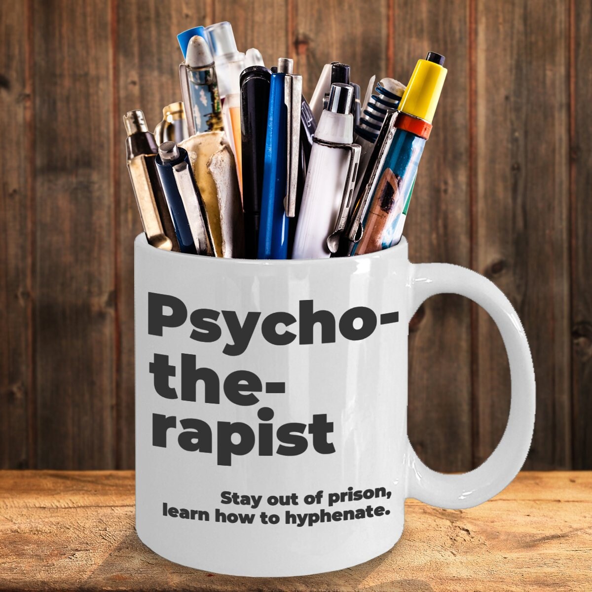 Psychotherapist Gift Grammar Police Gift Editor Gift - Etsy UK