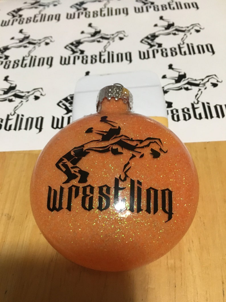 Wrestling Christmas Ornaments 