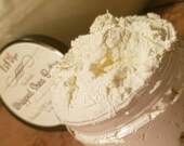 Handmade Organic Shea Cocoa Butter w All-Natural Virgin Oils, Aloe Vera Raw Honey Organic Hair Body Butter