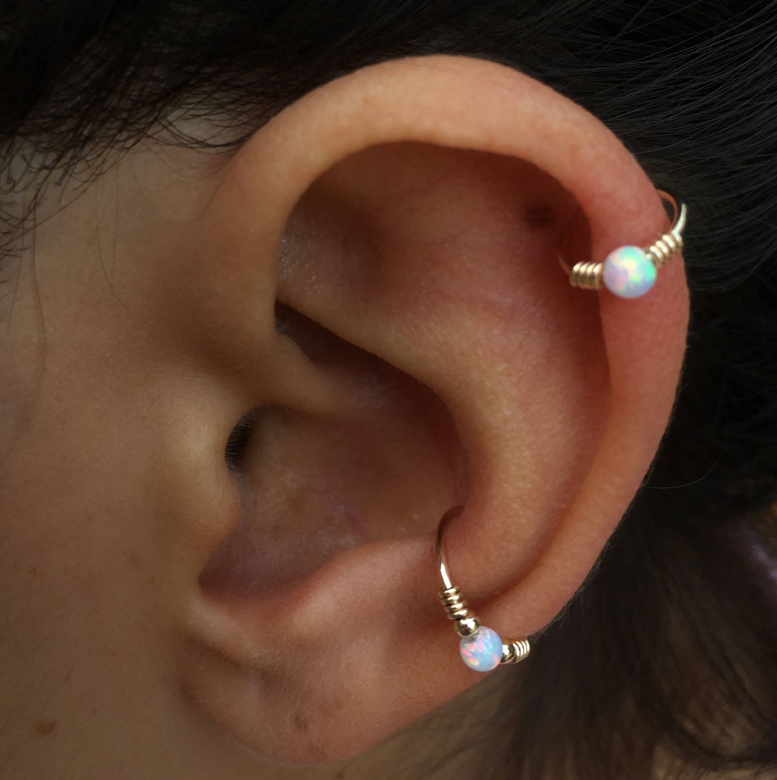 Conch Earring Conch Piercing Conch Hoop Conch Piercing Etsy UK