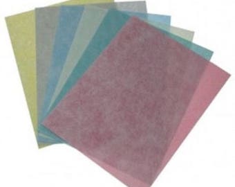 6x Mixed Grit 400-8000 3M™ Wetordry™ Polishing Paper PMC Art Clay Silversmithing
