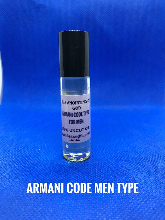 armani code fragrance oil