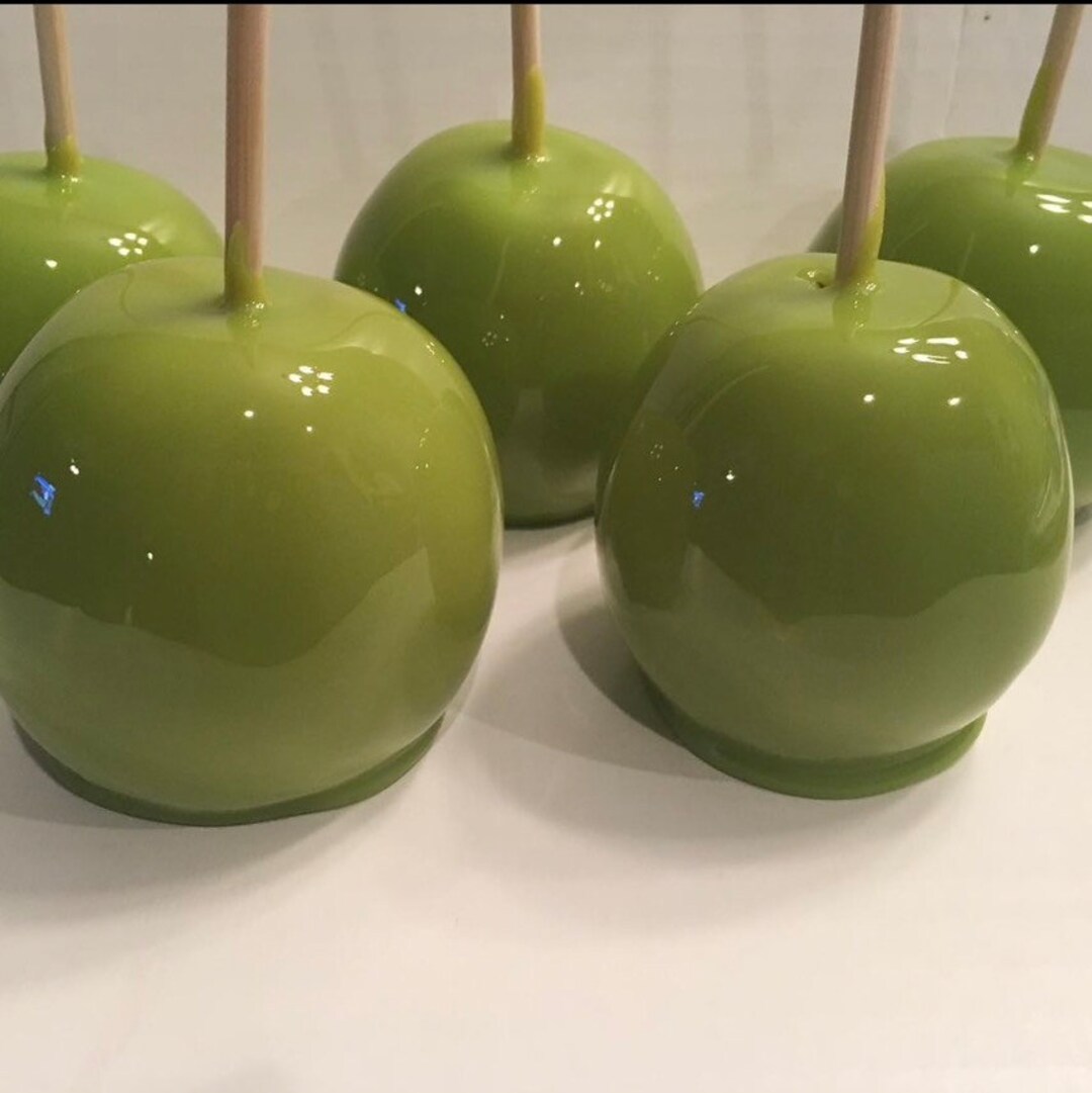 Light Green Candy Apple Party Treats Etsy