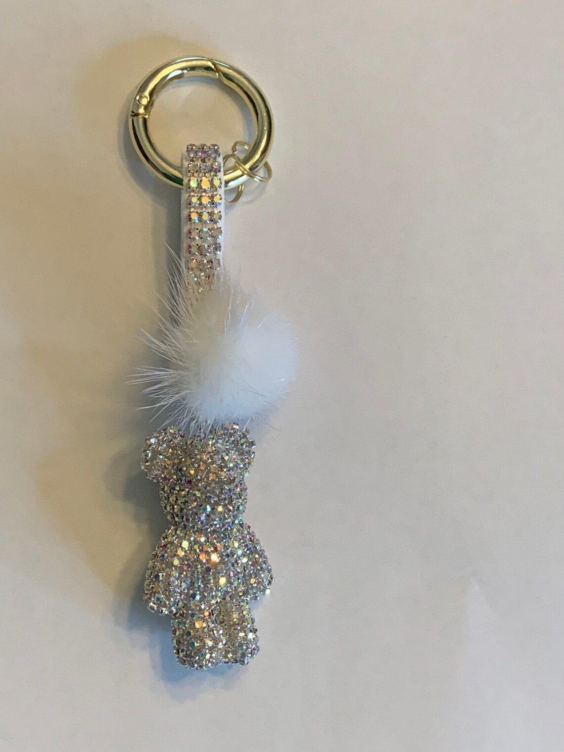 Bling Key Chain Rhinestone Sparkly Key Charm Bling Key Etsy