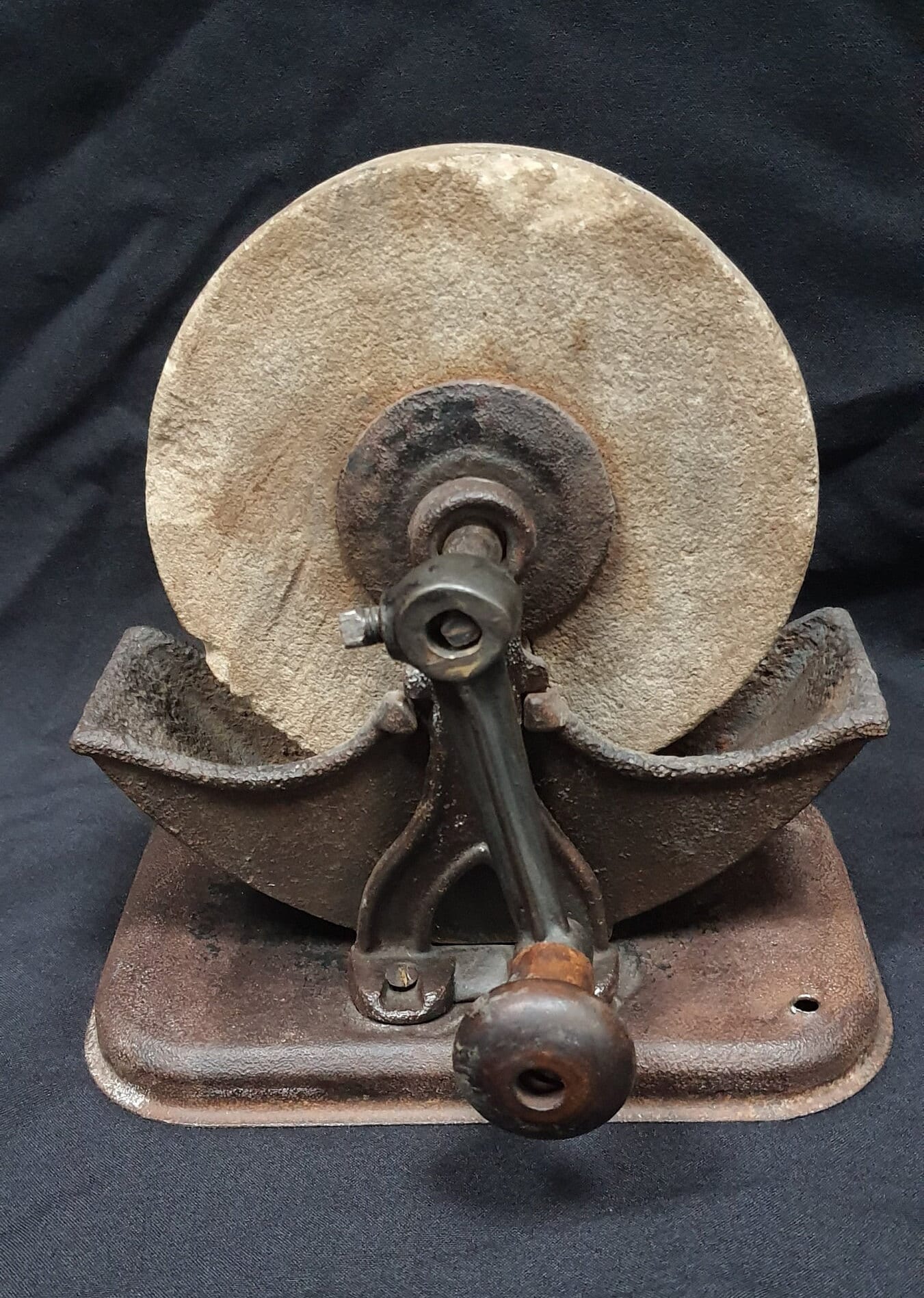 Hand crank grinding wheel stone deals