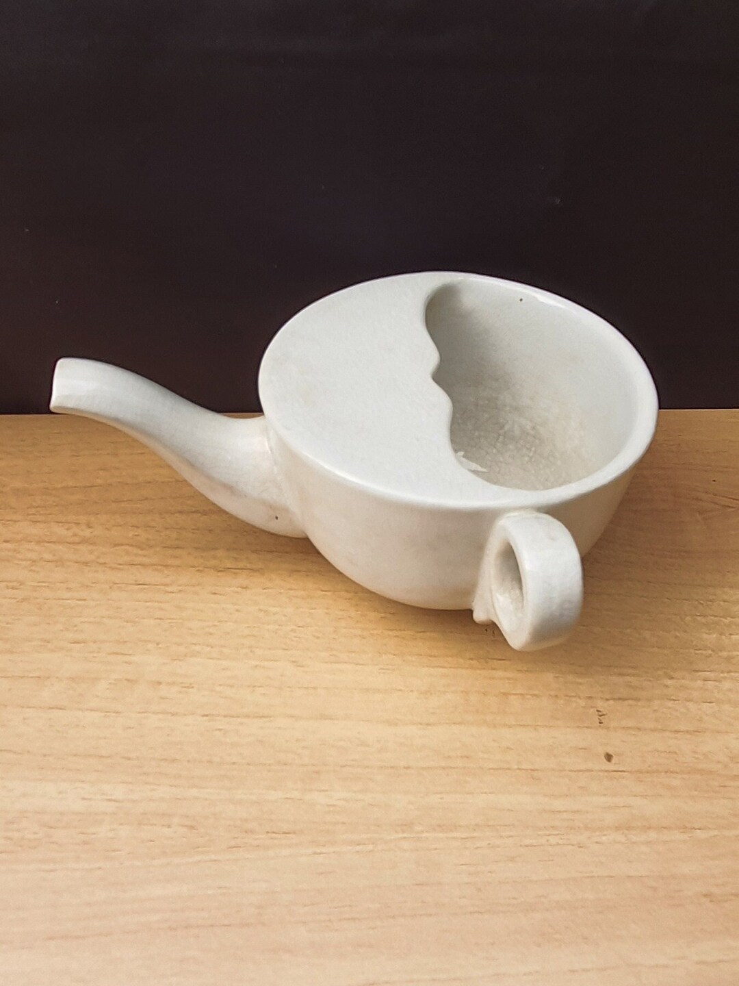 Antique Ironstone China, J.M. & Co., White Creamer, Invalid Feeder ...