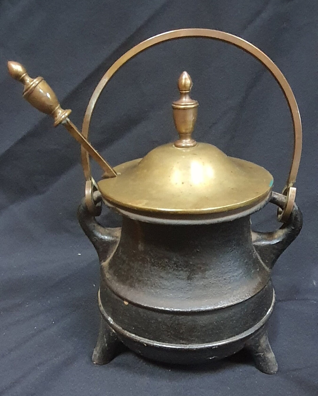 Cast Iron Fire Starter Smudge Pot/ Vintage Cast Iron Smudge Etsy