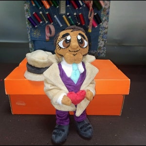 Customized plush toy.