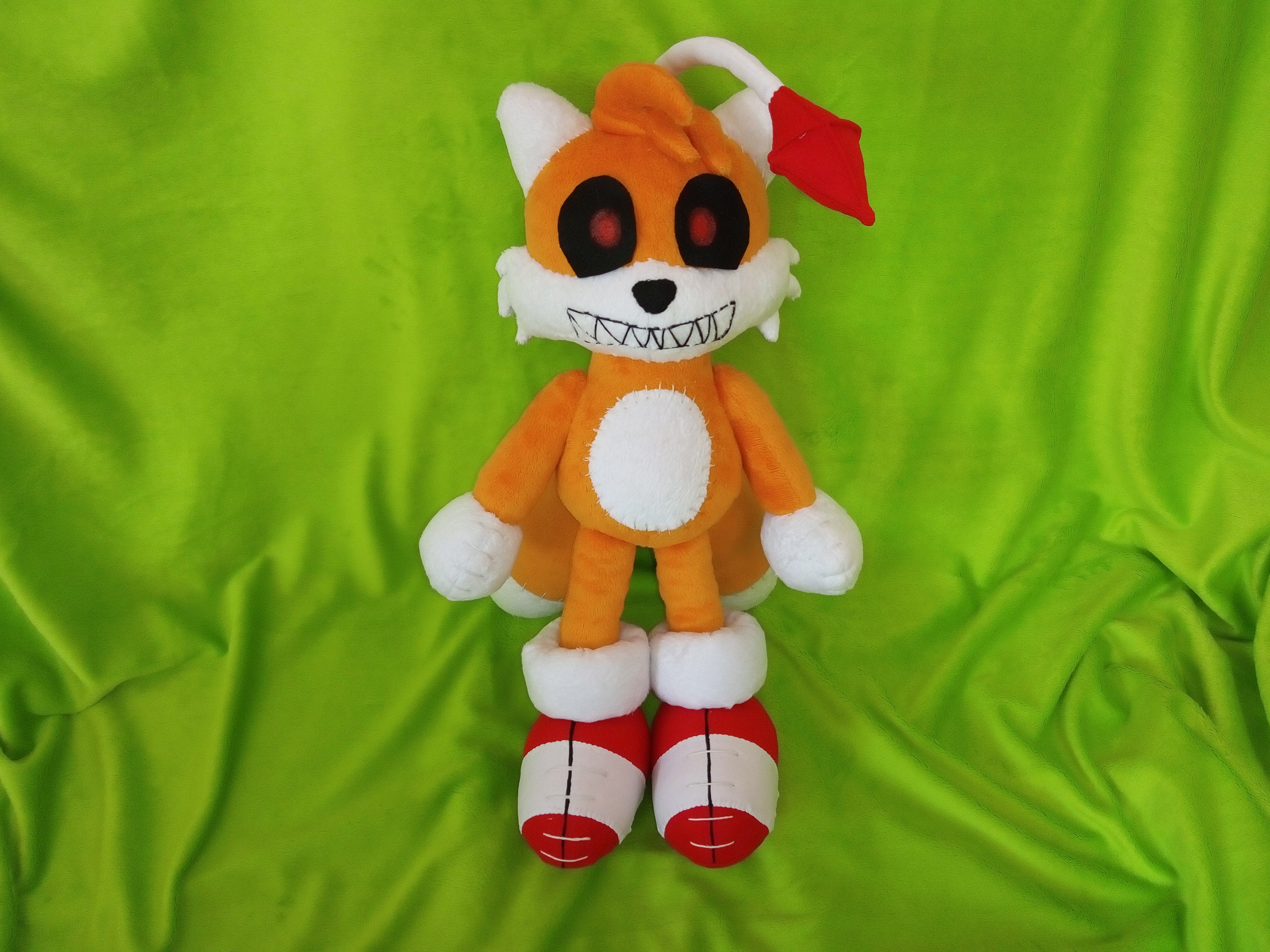 Custom Plush Just Like Tails Doll Inspired Plush funmade 