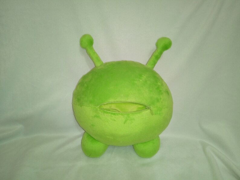 A Sample of a Plush Toy Green Alien Final Space Mooncake | Etsy
